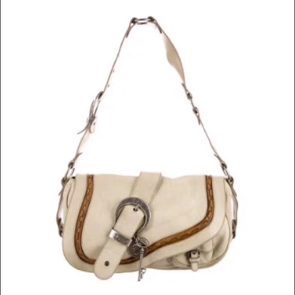 Christian Dior Handbags - Christian Dior Gaucho Saddlebag